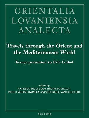 cover image of Travels through the Orient and the Mediterranean World